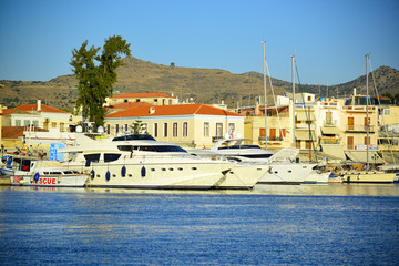 Greek Island Aigina Island 