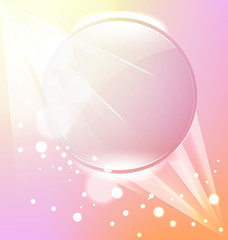 abstract pink frame background