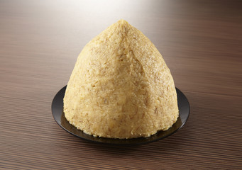 こんもりとした味噌
