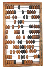 Old wooden abacus