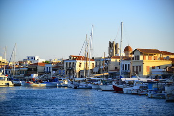 Fototapeta na wymiar Aegina Greek Island Mediterraneo holiday