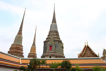 Fototapeta premium Temple Wat Pho in Bangkok - Thailand