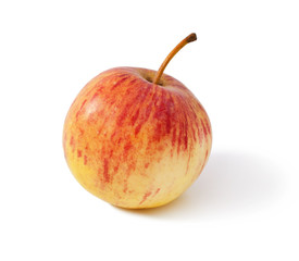 Red Apple isolated over white background