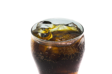 Closeup soft drink