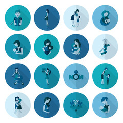 Happy Mothers Day Icons