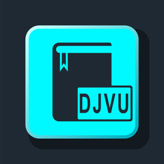 book format djvu icon