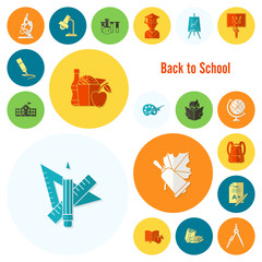 School and Education Icons