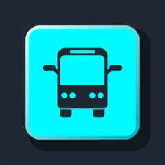 Fototapeta premium icon bus