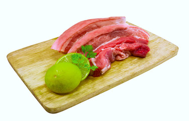 Raw pork bell