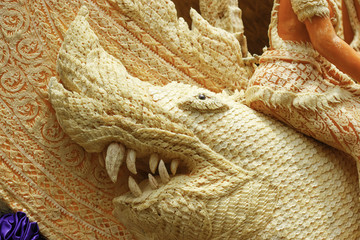 Candle Festival UBON RATCHATHANI, THAILAND - August 2: 