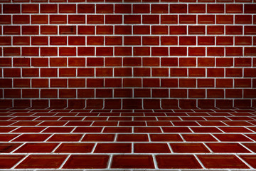 Modern brick wall