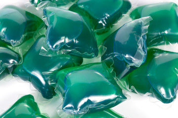 Green washing capsules