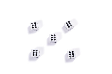 Poker chips and cards