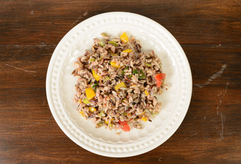 Rice plate
