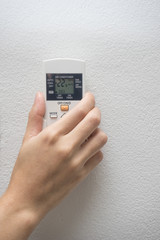 Hand with remote control 1