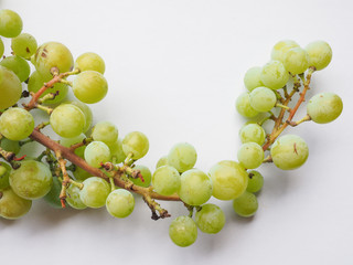 White grape fruits