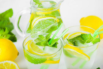 Delicious refreshing lemonade