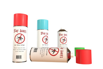 mosquito spray cans