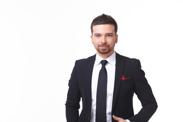 businessman in the studio