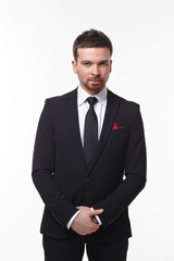 businessman in the studio