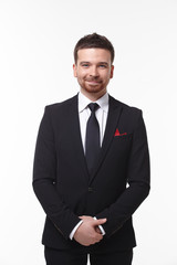 businessman in the studio