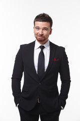 businessman in the studio