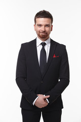 businessman in the studio