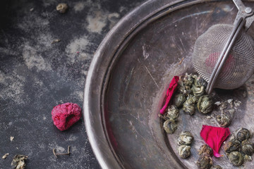Green tea pearls