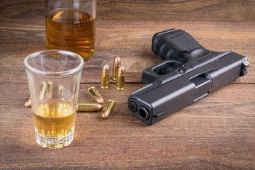 Gun with bullets