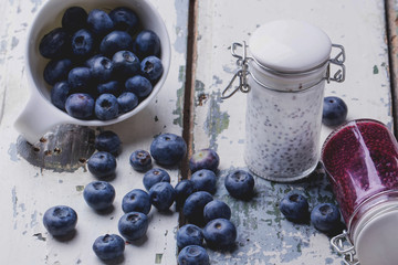 Chia smoothies