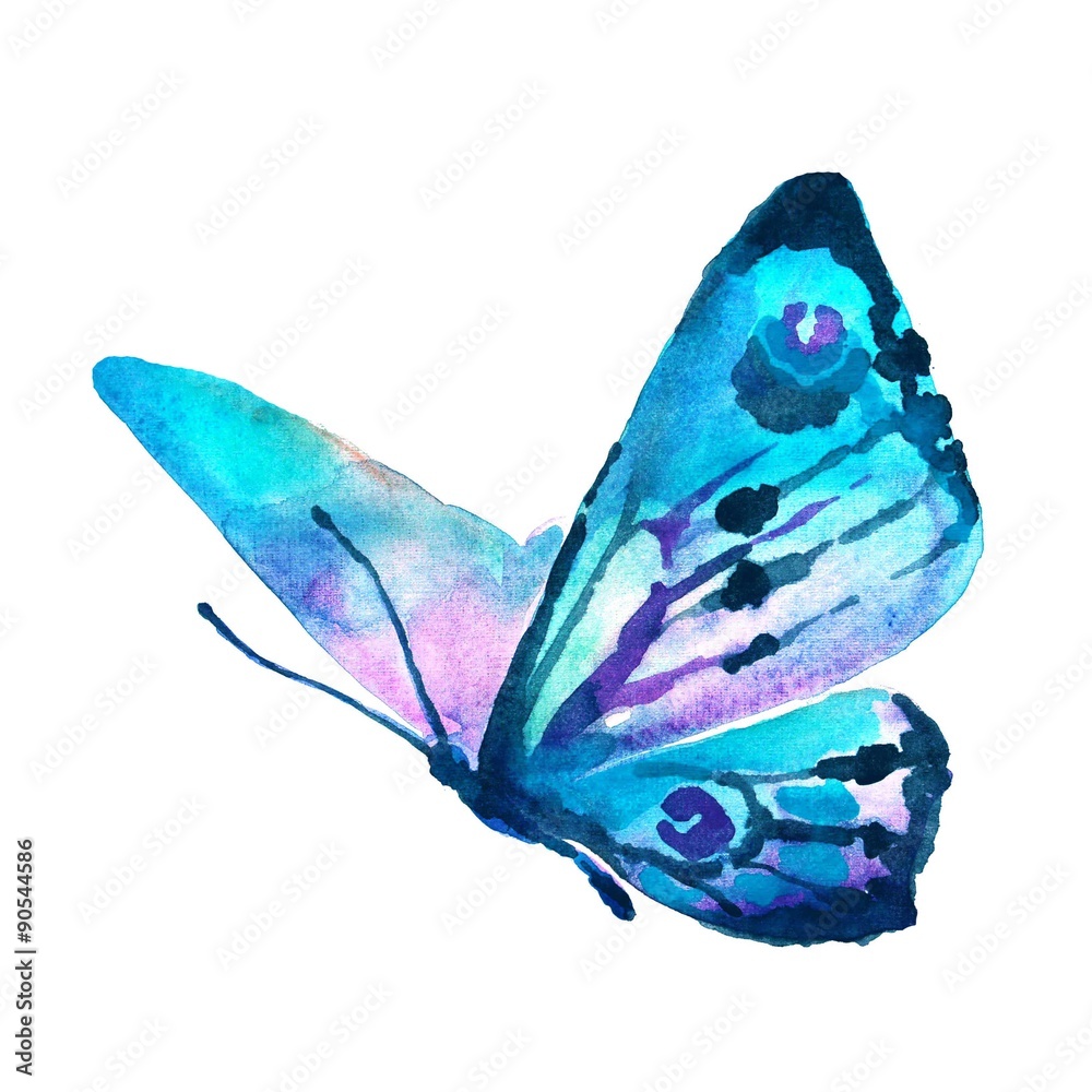 Sticker butterflies design