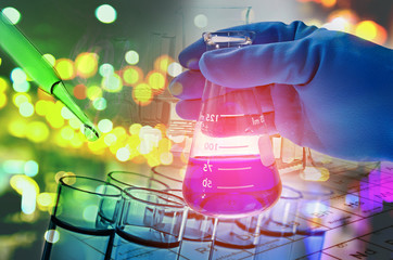 science laboratory test tubes