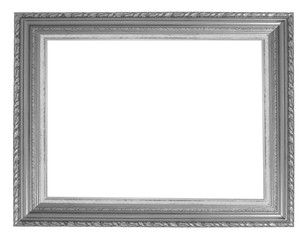 antique frame isolated on white background