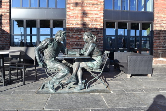 Statue of two