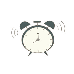 Ringing retro alarm clock.