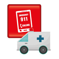 Emergency Icon, Vector illustration