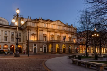 Foto op Plexiglas Theater Milaan Teatro alla Scala