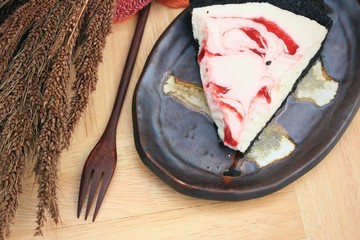 Blue berry cheese cake