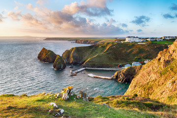 Mullion Cove in Cornwall
