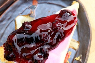 Blue berry cheese cake