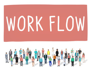 Work Flow Efficiency Implement Process System Concept