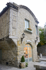Fototapeta na wymiar Cité médiévale de Carcassonne