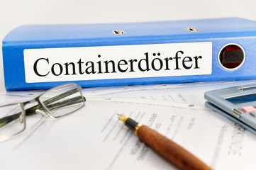 Naklejka premium Flüchtlinge