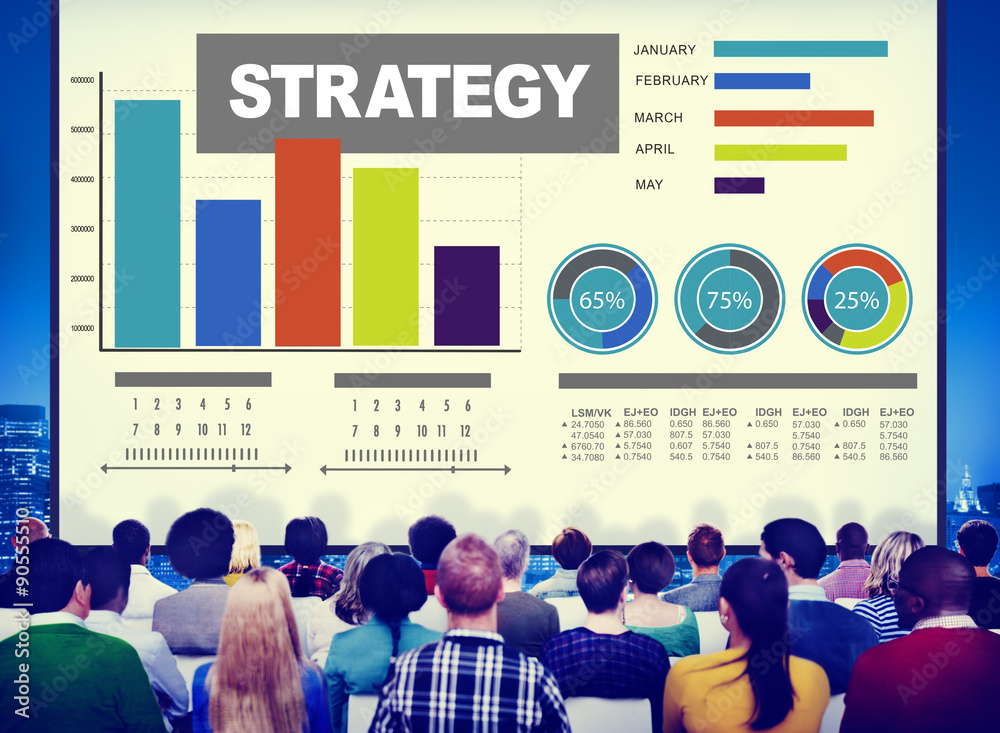 Sticker Strategy Plan Marketing Data Ideas Innovation Concept - Stickers