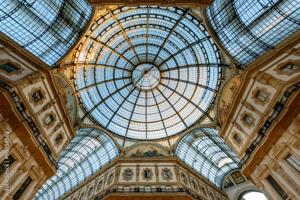 Wall mural Milano Galleria Vittorio Emanuele II