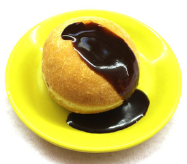 beignet au chocolat
