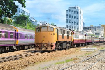 Fototapeta na wymiar Thai Train