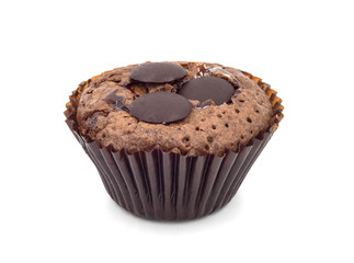 Chocolate Cupcake with Chocolate Sprinkles.