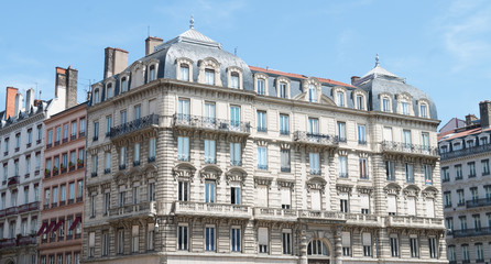 Fototapeta premium façade de bâtiment, Lyon