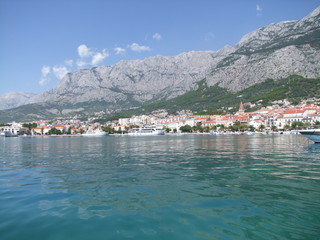 Makarska in Dalmatien, Kroatien